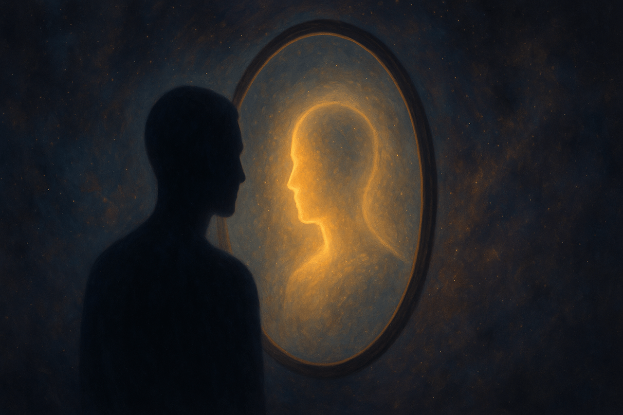 L'autre, le reflet de soi : L'invisible Créateur est en vous 1 reflet de soi