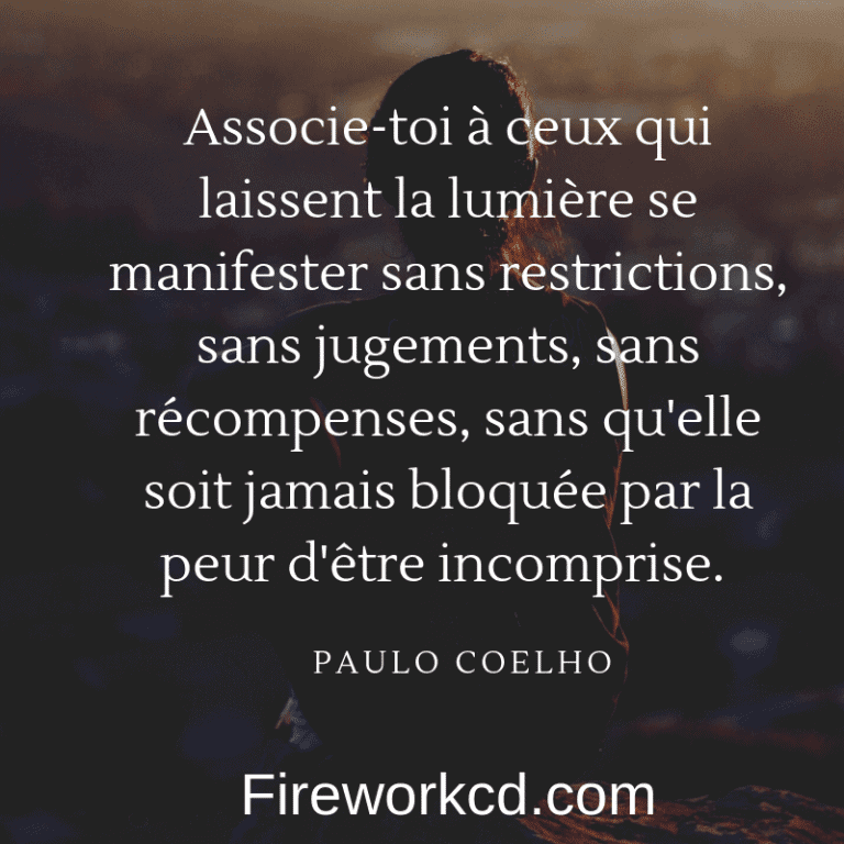 Paulo Coelho citation lumière