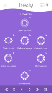 Chakras ≡ Programmes Healy resonance