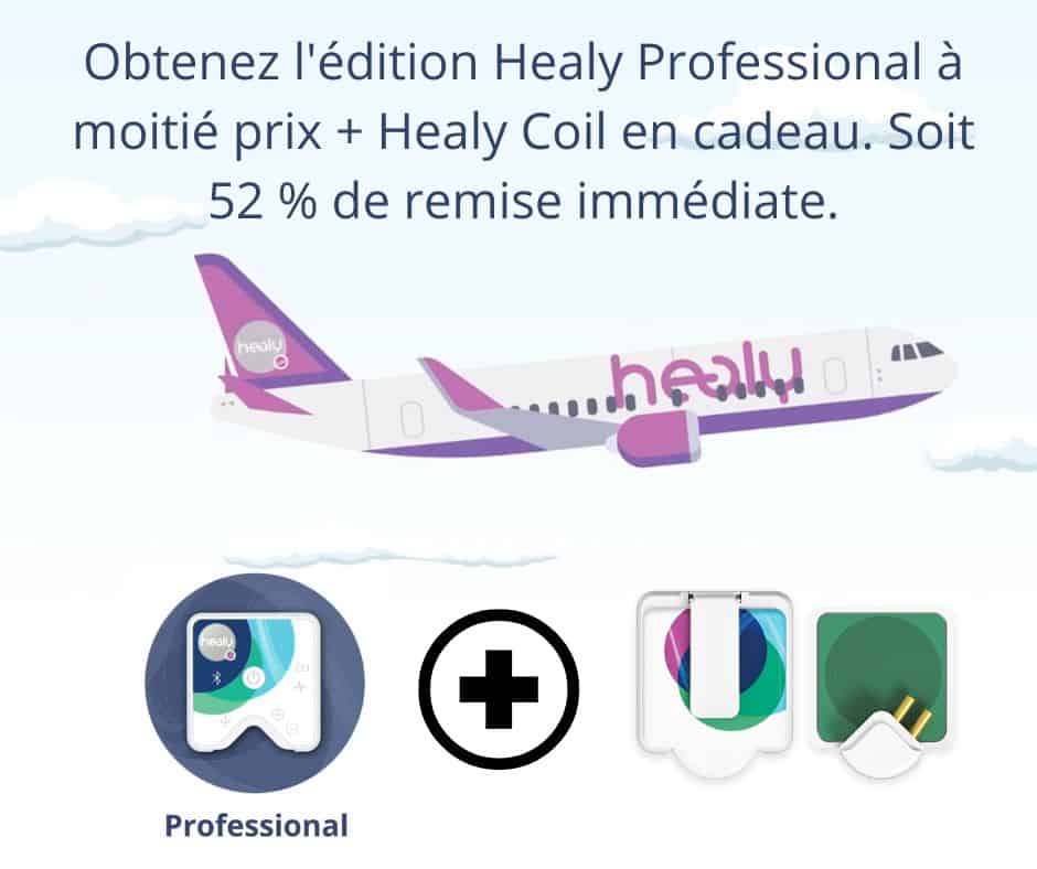 Healy Professional à 52 % de remise immédiate + Healy coil offert Jusqu'au 30 juin 2022 !