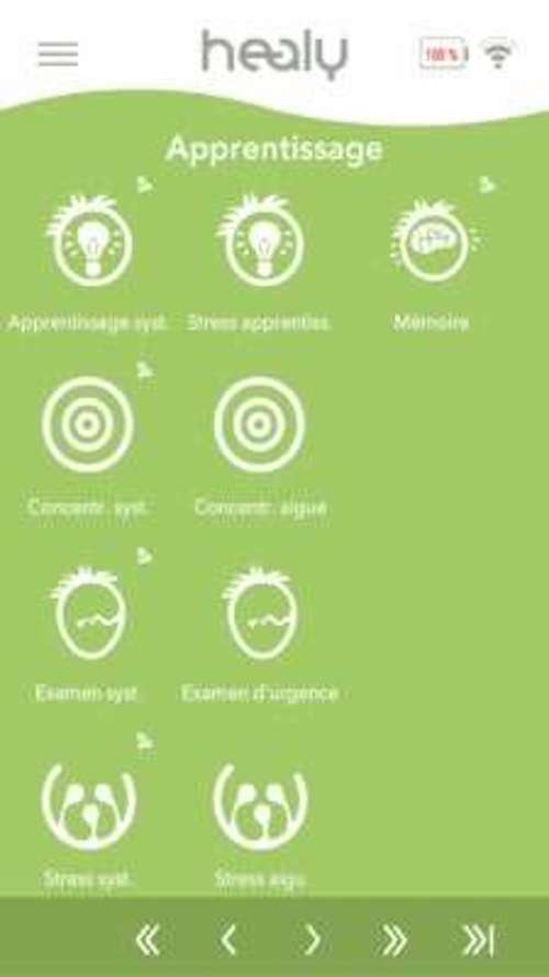 Apprentissage, programmes fréquentiels, changement de vie, thérapie fréquentielle, Healy, dispositif médical, certification, classe IIA, Europe, migraine, maux de tête, troubles du sommeil, troubles musculaires, anxiété, douleurs chroniques, troubles squelettiques, dépression, fibromyalgie, système d'apprentissage, apprentissage approfondi, mémoire, système de concentration, concentration aigüe, système Examens, préoccupations relatives aux examens, système Stress, stress aigu, stimulation, bioénergie, concentration, métabolisme, équilibre psychologique, puissance créative, humeur, apprentissage, sommeil, jeunes, étudiants, examens, tension nerveuse, anxiété sociale, stress, créativité, mémoire, concentration.