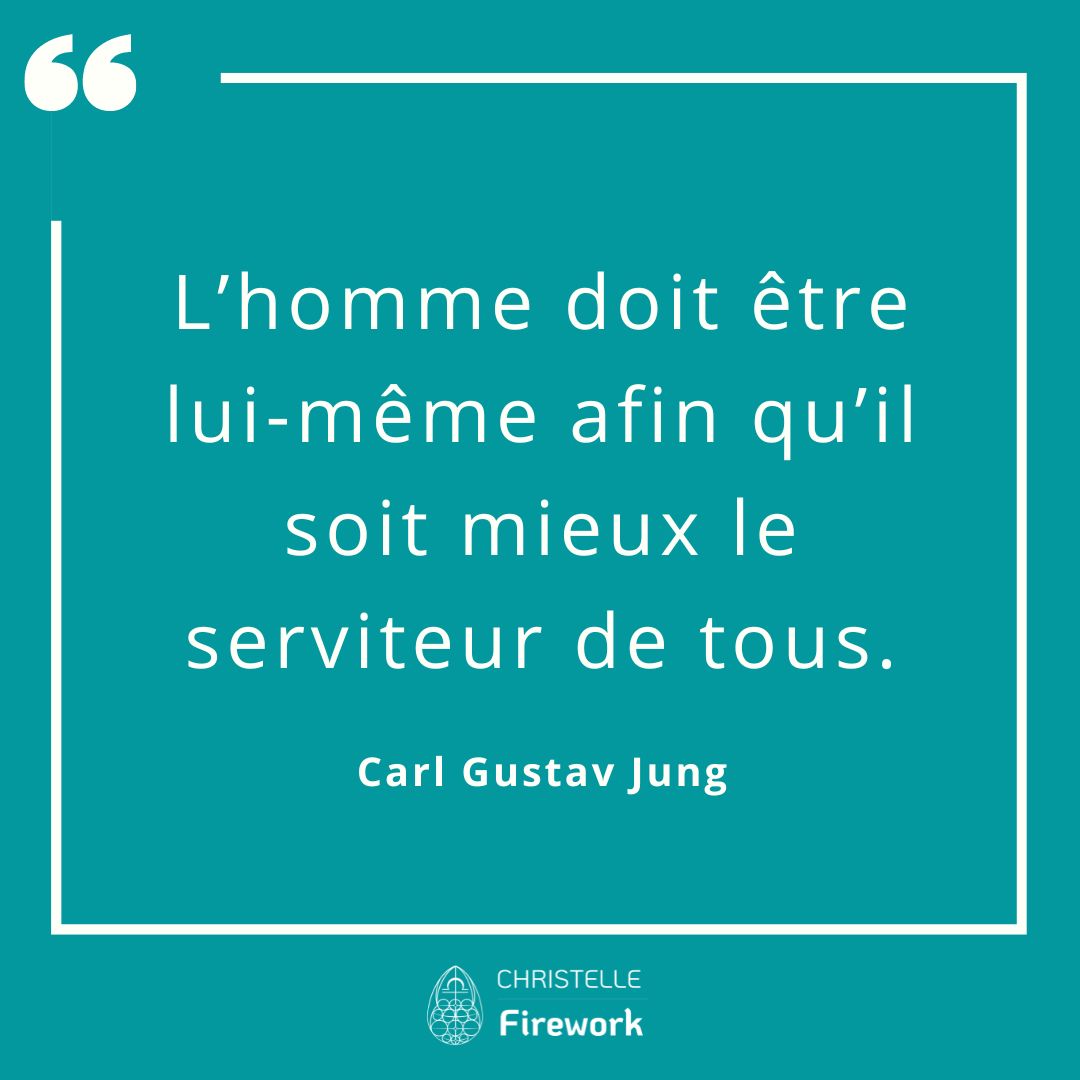 L’homme doit être lui-même afin qu’il soit mieux le serviteur de tous.