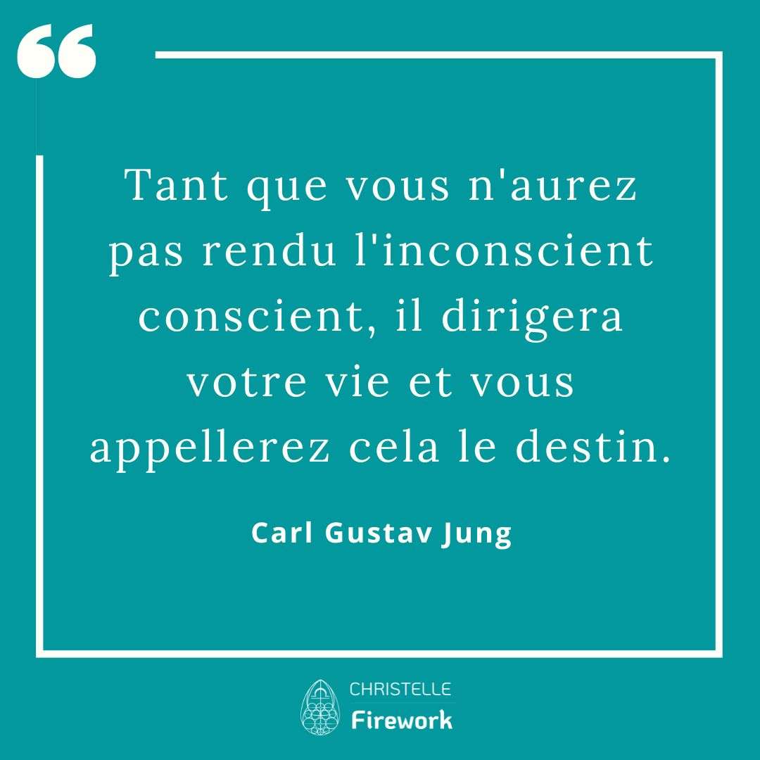 Carl Gustav Jung - Tant que vous n'aurez pas rendu l'inconscient conscient, il dirigera votre vie et vous appellerez cela le destin.