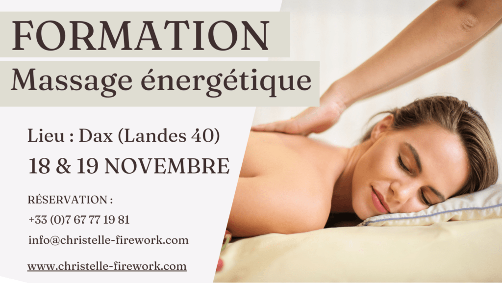 Formation Massage Holistique et énergétique