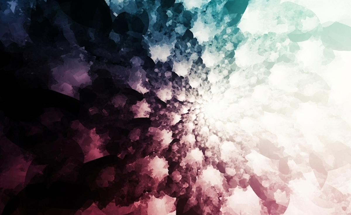 Représentation abstraite de la guérison des blessures de l'âme, lumière émergeant de l'obscurité symbolisant la paix intérieure et la croissance.