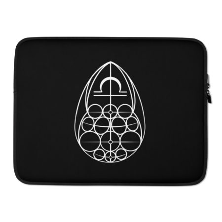 Housse pour ordinateur portable avec logo spirituel « Le Créateur… C’est vous ! »