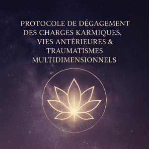 Protocole de Dégagement des Charges Karmiques, Vies Antérieures & Traumatismes Multidimensionnels