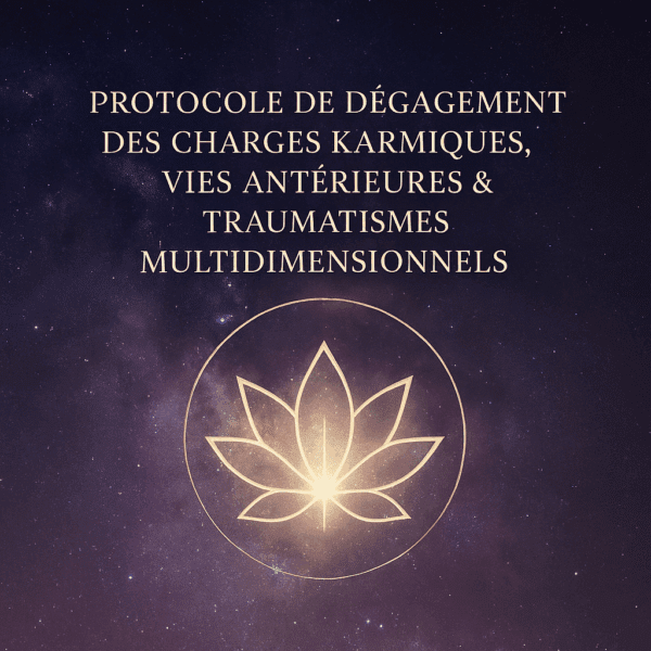 Protocole de Dégagement des Charges Karmiques, Vies Antérieures & Traumatismes Multidimensionnels