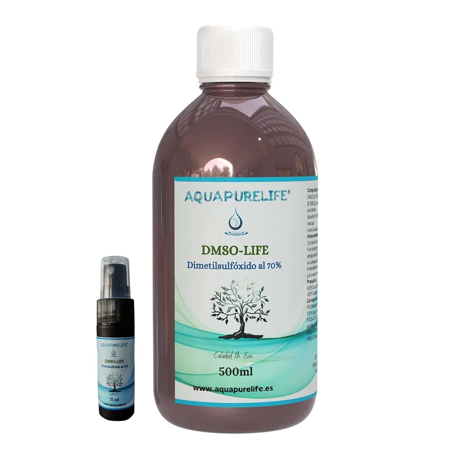 DMSO 70% avec compte-gouttes | Diméthylsulfoxyde 500 ml